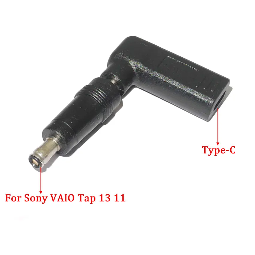 1Set USB Typ C PD Power Adapter Konverter für Sony VAIO Tap 13 11 SVT1122X9RW SVT1122Y9EB SVT11229CKB Laptop Ladegerät – Detail 2