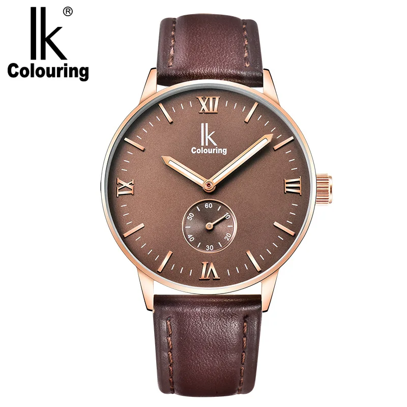 IK Colouring Automatic Watch for Men Mechanical Wristwatches Waterproof Clock Relogio Masculino Clock