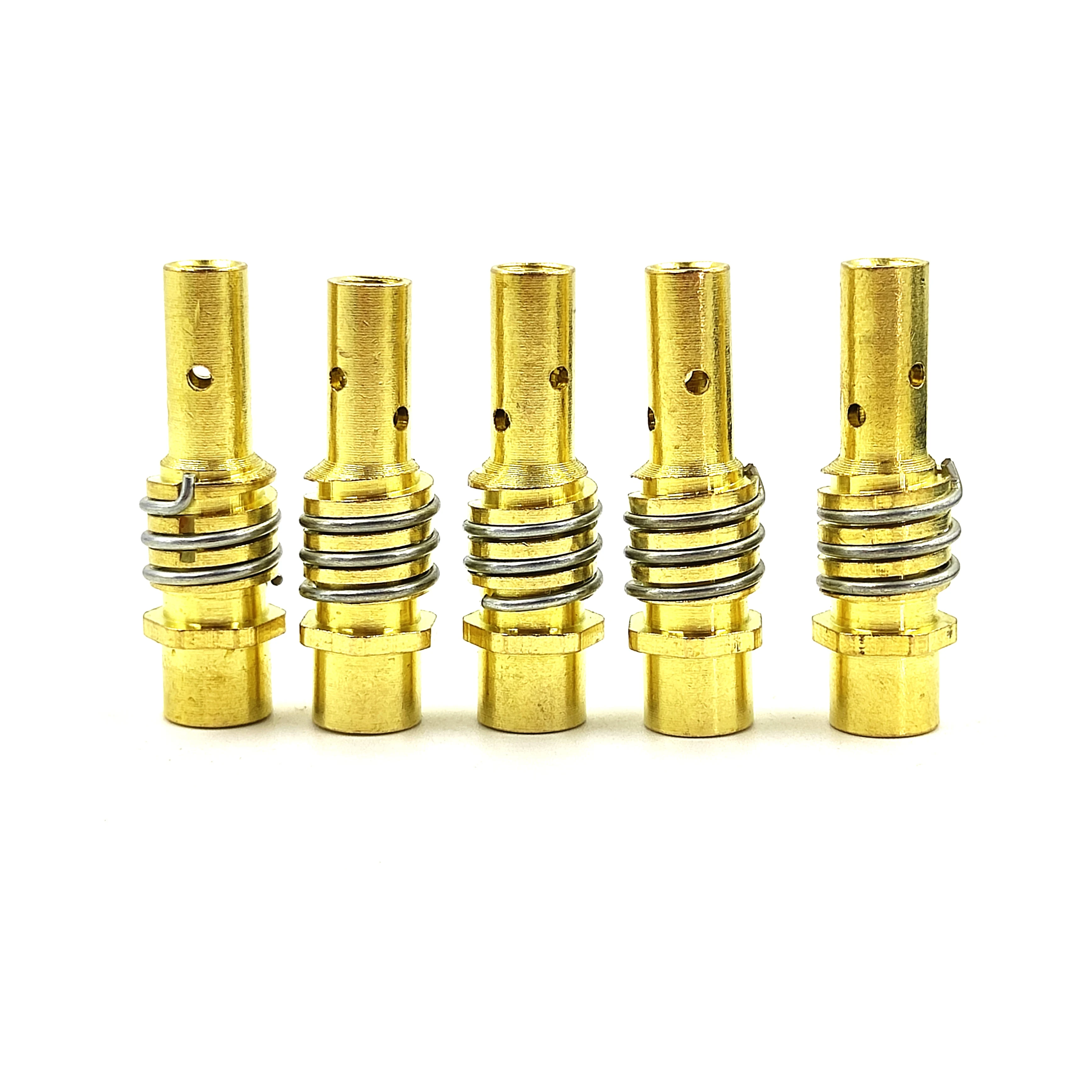 15ak bico de gás titular com bico de mola para mig/mag tocha de soldagem suporte ponta contato bielas mb 15ak arma de solda