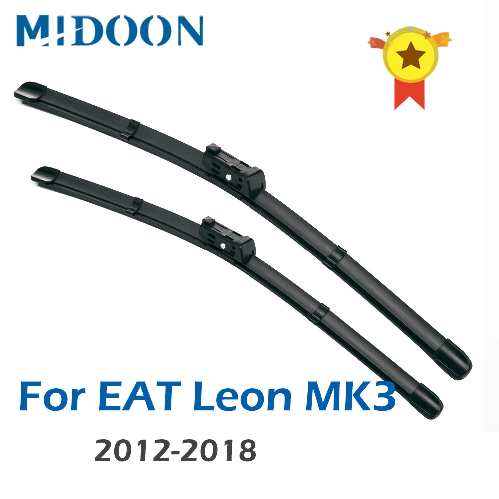 MIDOON Wiper Front Wiper Blades For Seat Leon MK3 5F 5F8 2012 - 2020 2019 2018 2017 Windshield Windscreen Front Window 26