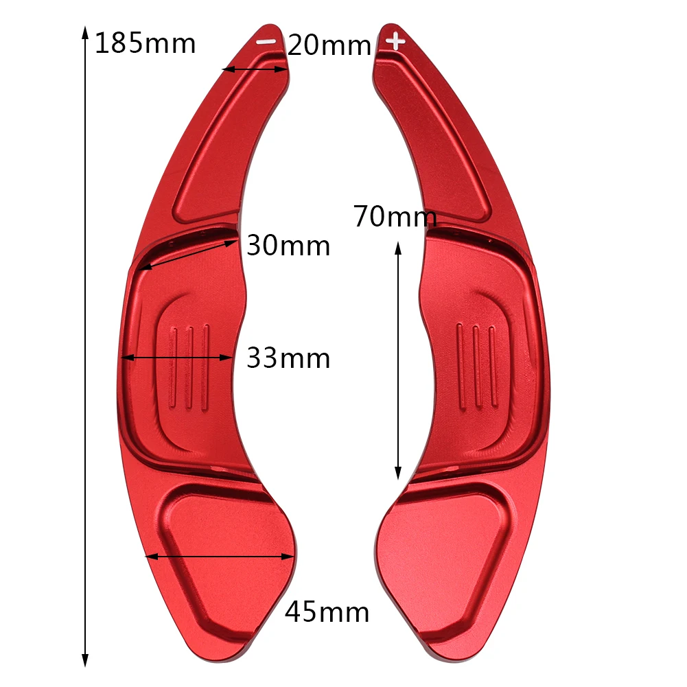 Auto Accessoriy Voor Vw Golf Polo Gti R Rline MK7 MK7.5 Volkswagen Auto Stuurwiel Aluminium Shift Peddels Verlengen Dsg versnelling Snelheid