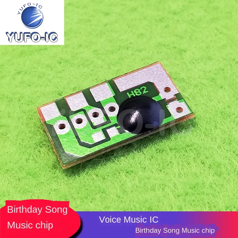 Free Ship 5pcs Happy Birthday Music Chip Voice Music IC Power Cycle Play LX9300 Chip