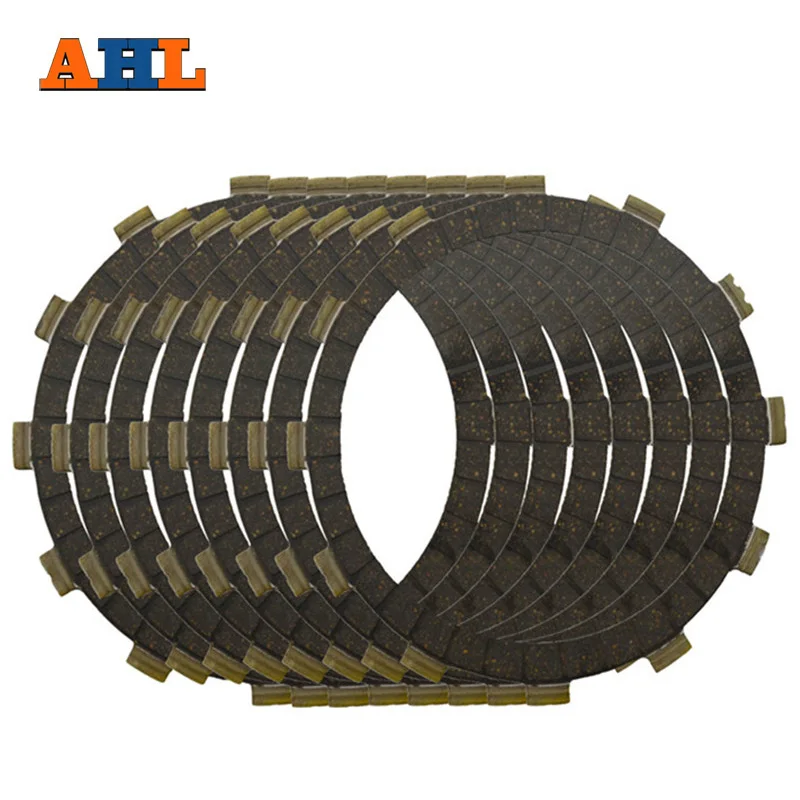 AHL Motorcycle Clutch Friction Plates Set for YAMAHA YZ450F YZ450 F 2007-2012 Clutch Lining #CP-00017