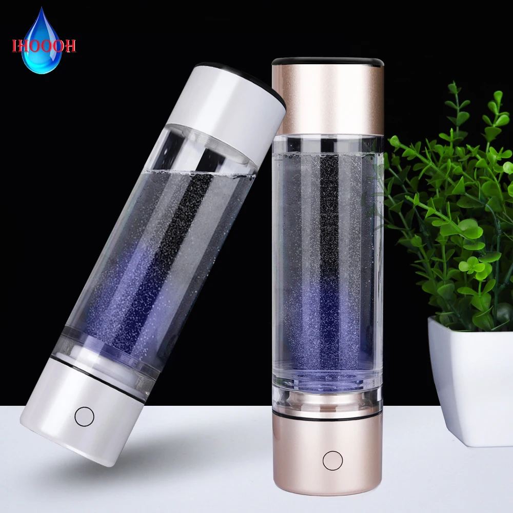 

Rechargeable Nano Bottle High Hydrogen Water Generator Smart Cup Molecular Resonance 7.8Hz Multifunction Mini Pure H2 Ventilator