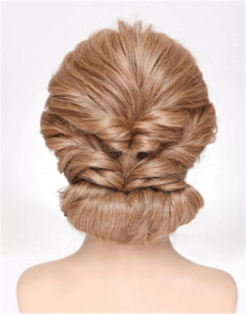 Grundlegende U-förmige, goldbraune Haarnadel aus vergoldetem Metall, unsichtbares Haar-Styling, Bobby Pin, Salon-Haar-Accessoires, sicherer Haargriff für Dutt – Detail 4