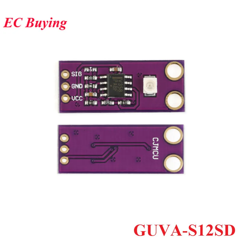 10 szt./1 szt. Moduł czujnika UV CJMCU-GUVA-S12SD VEML6075 VEML6070 UVA UVB S12SD ML8511 Światło ultrafioletowe do Arduino — zdjęcie produktu 4