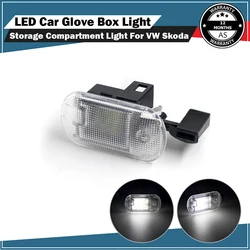 1pc 12V LED Glove Box Light Storage Compartment Light 1J0947301 1J0947311 for VW Golf Mk4 Bora Touran Caddy Skoda Octavia