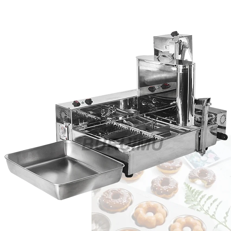 

Automatic Electric Donut Fry Machine Donut Maker Cake Donut Fryer Full