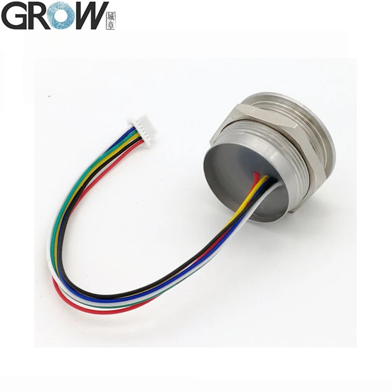 GROW K220 + R503 DC10-24V, dos salidas de relé con placa de Control de acceso de huellas dactilares de administrador/usuario, 0,5 s-60s, relé normalmente abierto