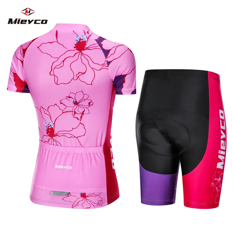 Women Cycling Clothing Bicycle Jersey Set Female Ropa Ciclismo Girl Cycle Casual Wear Road Bike Bib Short Pant Pad Ropa Ciclismo