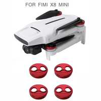 4PCS Drone Motor Cover Aluminum Alloy Motor Cover Dust-Proof Cap Protector For FIMI X8 Mini Drone Motor Covers Drone Accessories