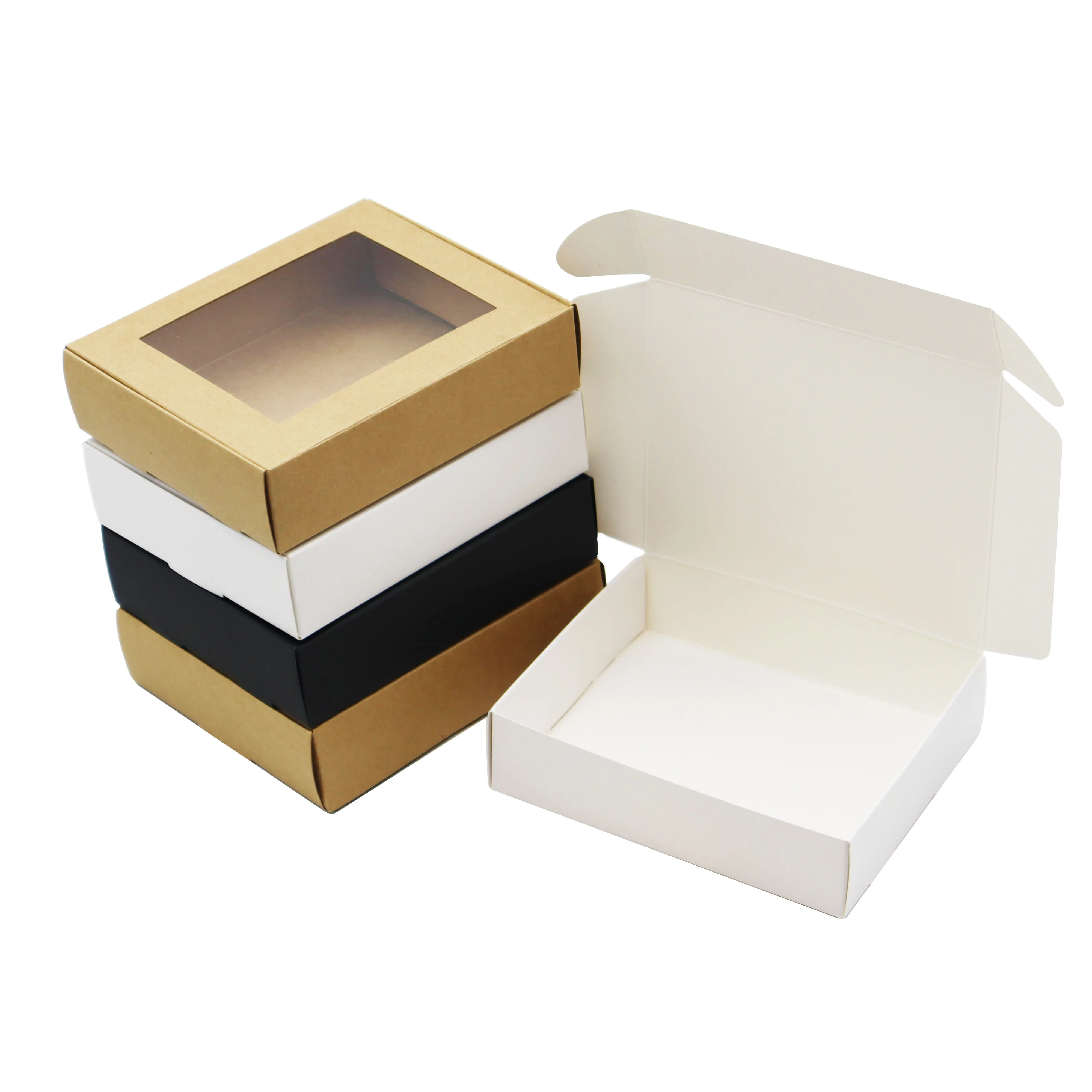 

14x11.5x3.5cm Aircraft Brown Gift Packaging Kraft Paper Box For Jewelry\Wedding\Candy\Crafts\Cake\Handmade Soap Packing boxes