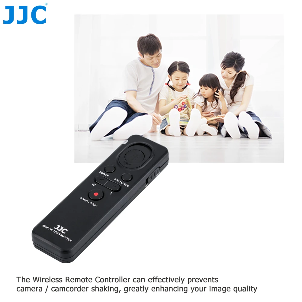 JJC RMT-VP1K Wireless Remote Control Timer Shuter Release for Sony ZV-1 A7IV A7III A7 IV III A7R V IV A6600 A6500 A6400 A6300