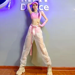 New Pole Dancing Clothes For Women Dancer Group Nightclub Female Singer Jazz Pole Dance Clothing Festival Rave Outfits DWY5709