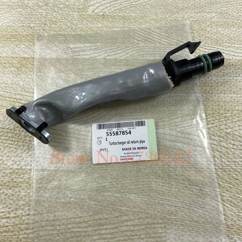 Car Turbo Oil Return Pipe Tube OEM# 55587854 Fit For Chevrolet Buick Cruze Sonic Trax Encore 1.4T Opel