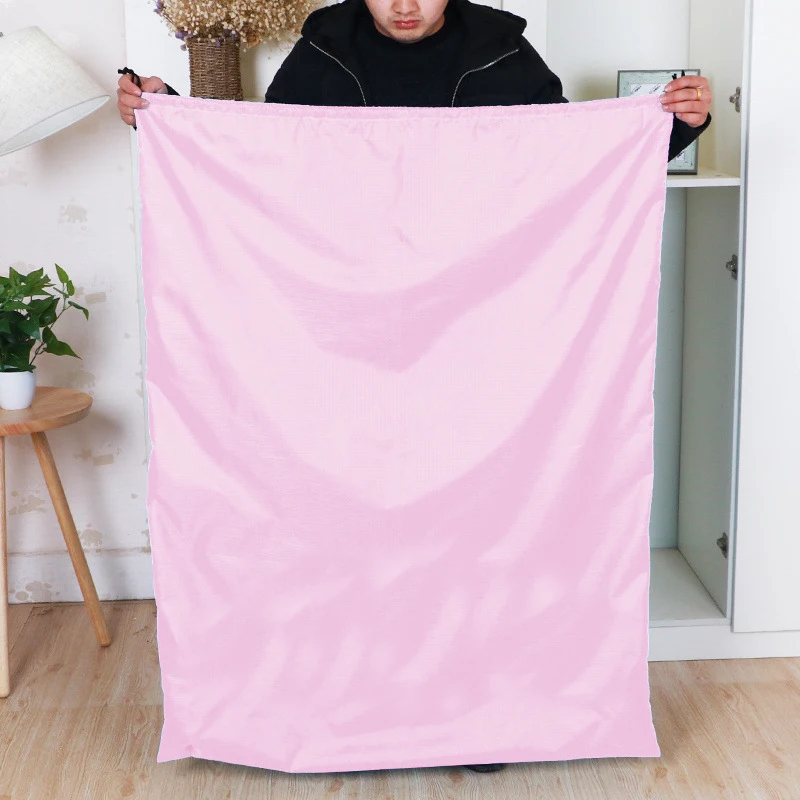Bolsa De Almacenamiento Grande Impermeable – Organizador De Tela Oxford Para Ropa, Edredones Y Lavandería Con Cremallera