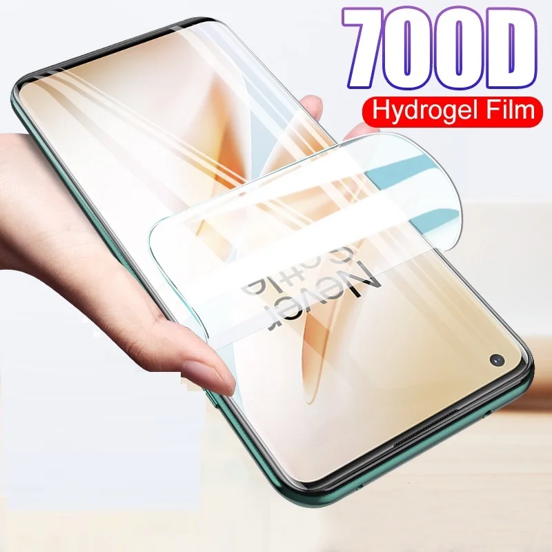 on Realme Narzo 20 Pro Hydrogel Film For Oppo Realme Narzo 10 10A Screen Protector HD Phone Film Realme Narzo 20 Pro Not Glass