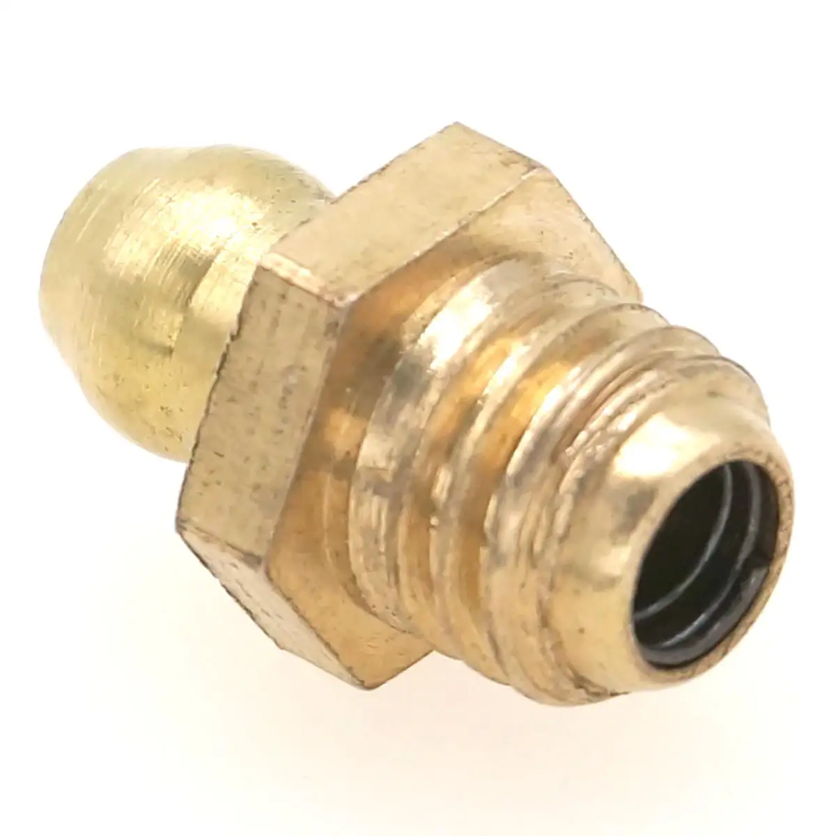 

LOT 20 M8x1.25mm Metric male Thread Taper Straight Brass Grease Zerk Nipple Fitting For machine tool greaseing accessory