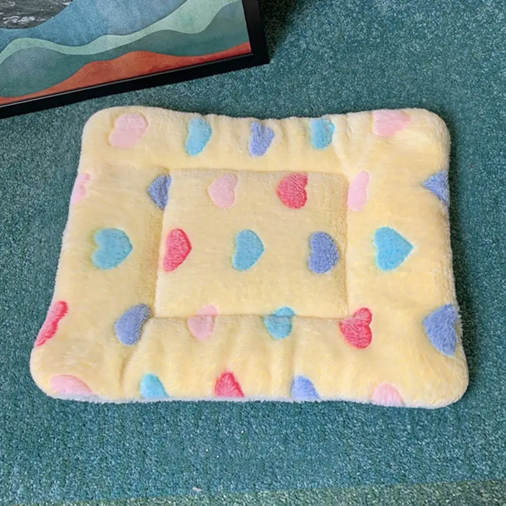 Ultra macio pequeno médio grande retângulo gato esteira canil kitty para gatinho filhote de cachorro pet house cão esteira gato cama gato almofada cama do cão