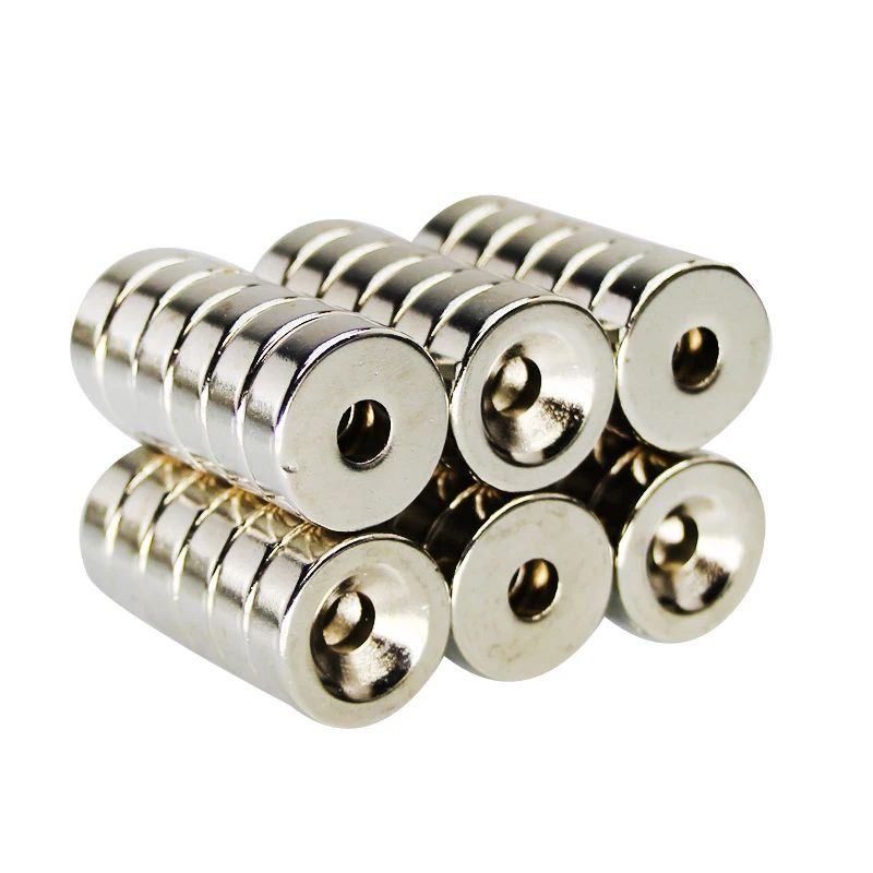 18x6-5 Strong Round Magnets 18*3 mm Hole 5mm Disc Countersunk Neodymium Magnet 18*4-5 Permanent NdFeB Magnet 18x5-5