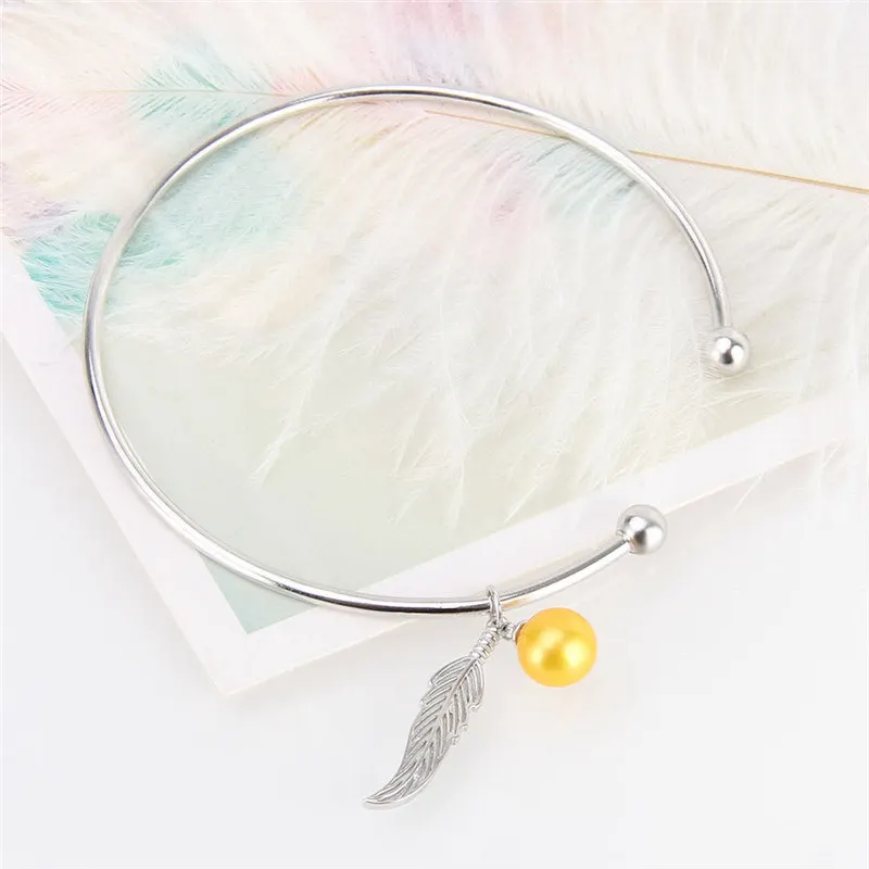 CLUCI Real Silver 925 Feather Pendant for Necklace Sterling Silver Women Valentine Day Gift Pendant Jewelry SP285SB