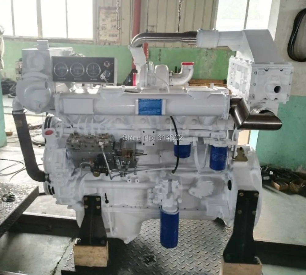 China supplier marine diesel engine 154kw/1500rmp Ricardo R6108IZLC ship diesel engine for marine diesel generaotr power