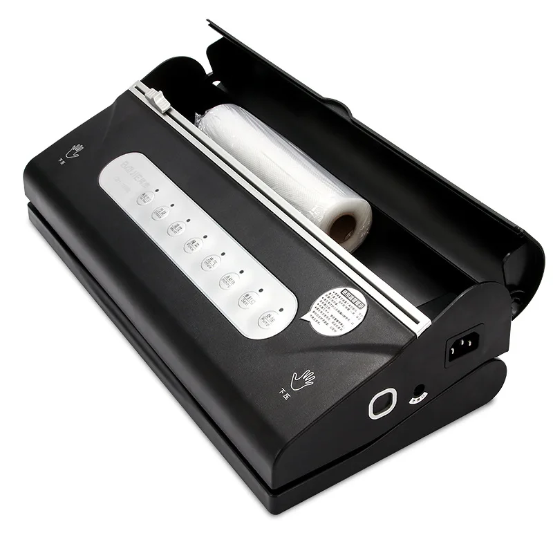 فراغ آلة الختم المنزلية الصغيرة تجفيف تلقائي والرطب ماكينة تعبئة الطعام متعددة حزمة المستمر