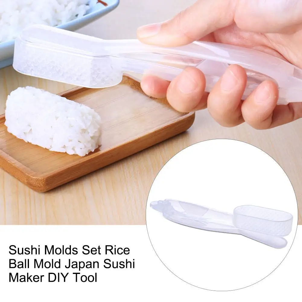 1pc Nigiri Sushi Mold Onigiri Rice Ball Maker Warship Sushi Mold Bento Rice Ball Making Tools Easy Sushi Maker Kitchen Tools