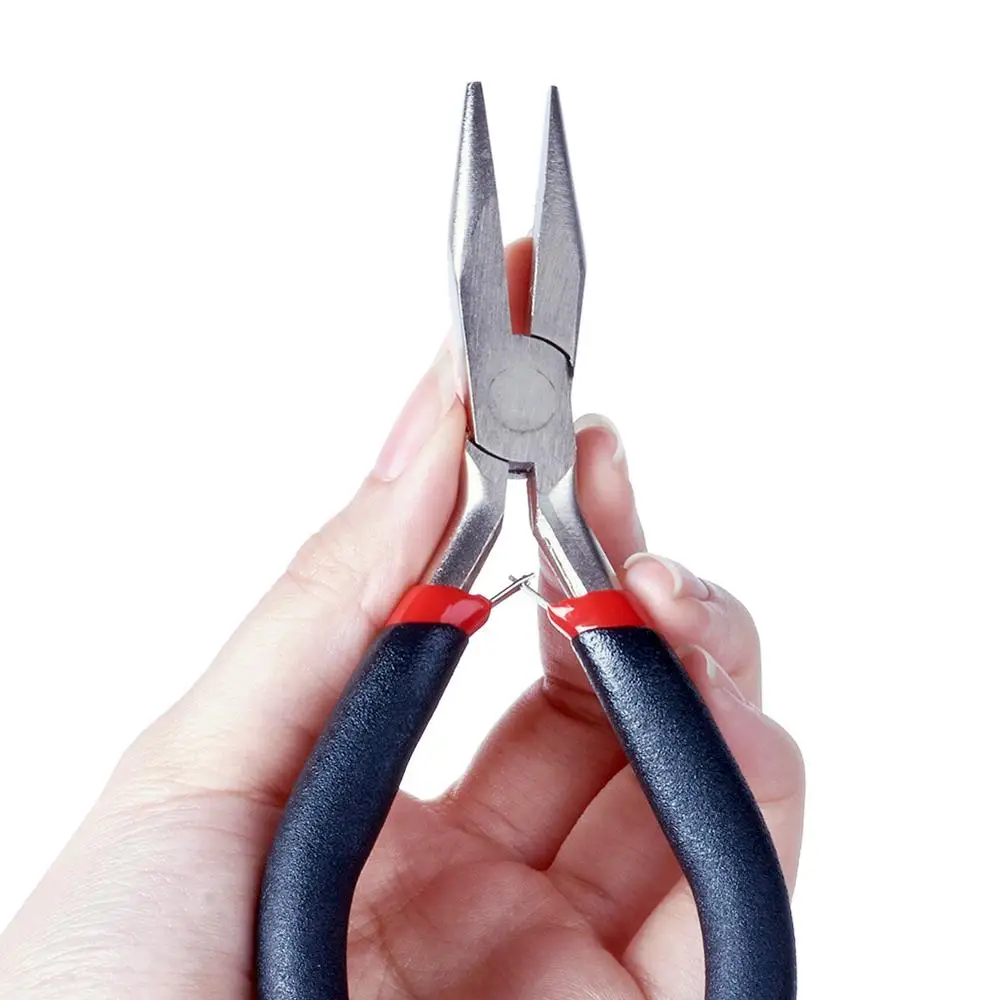 45# Steel DIY Jewelry Making Tool Sets: Round Nose Pliers,Wire-Cutter Pliers and Side Cutting Pliers