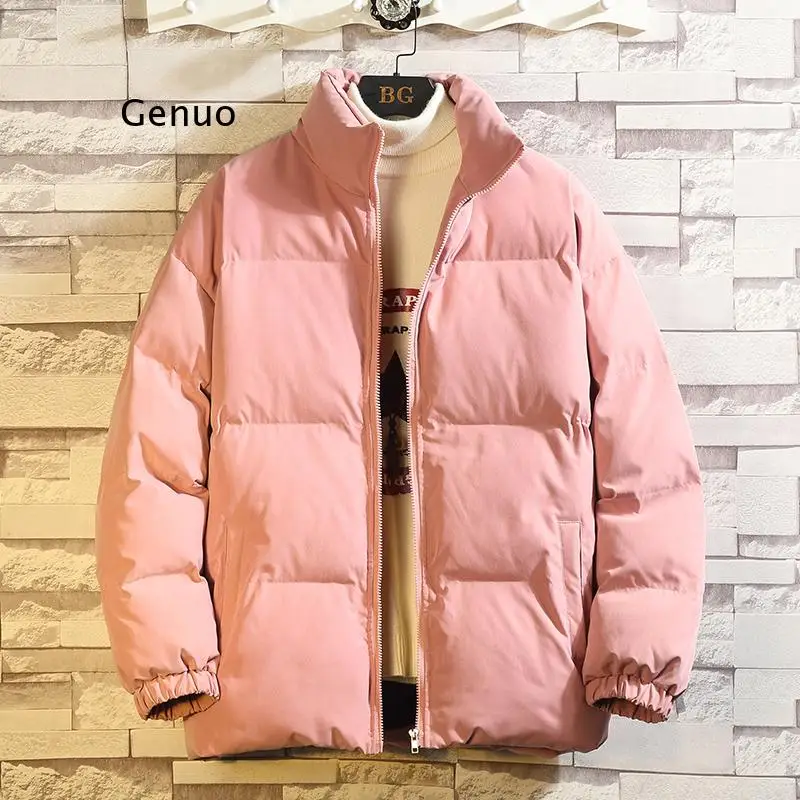 Neue Mens Harajuku Parkas Mode Mantel Winter Warme Dicke Jacke Mens Street Hip Hop Parka Frau Kleidung Jacken M-5XL