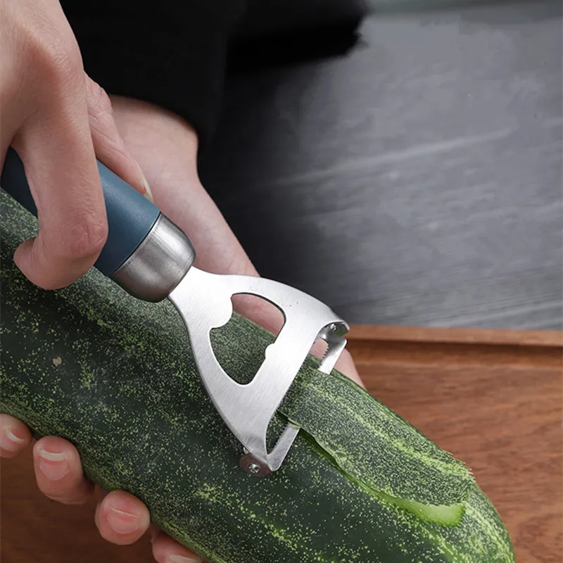 

Stainless Steel Fruit Vegetable Peeler Multifunction Household Plastic Handle Potato Peeling Cutter Knife Kitchen Accessories