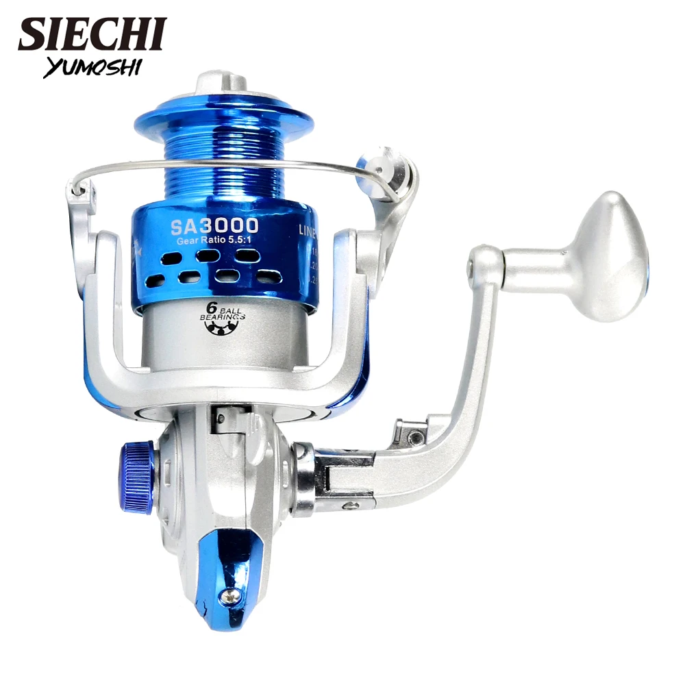 New 2021 SIECHI SA 1000 2000 3000 4000 5000 6000 7000 Spinning Fishing Reels Wheel Saltwater Reel