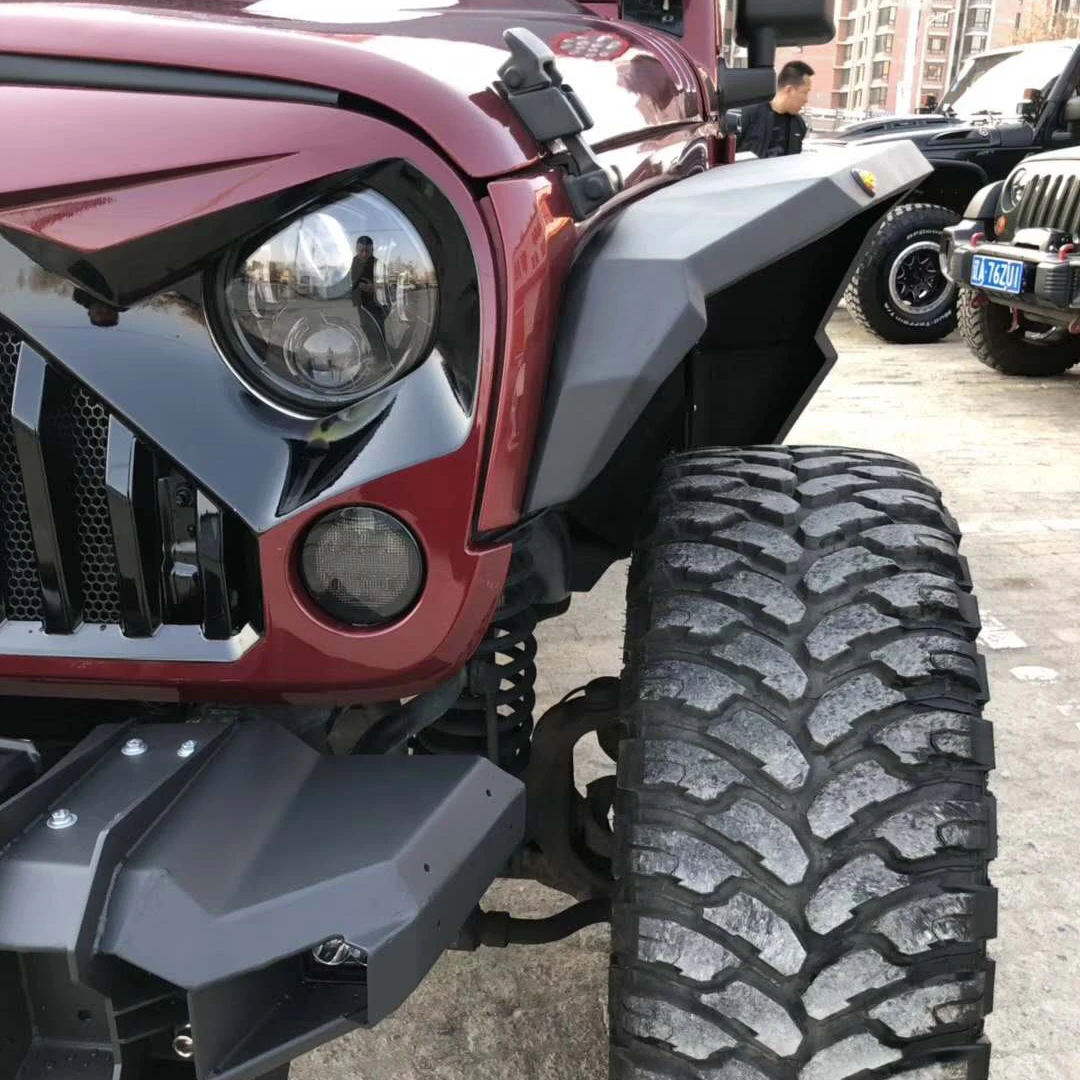 

Lantsun J342 Aluminum Alloy Fender Flares For Jeep for Wrangler JK