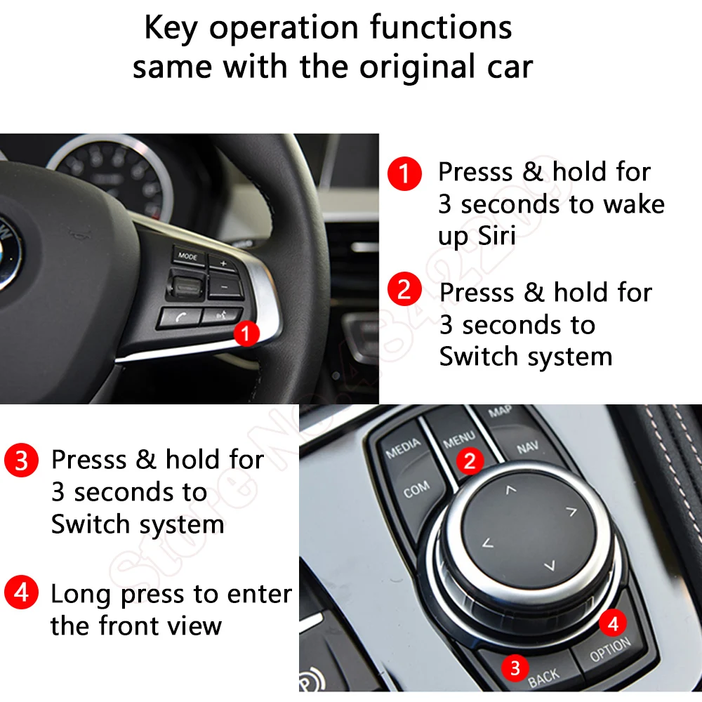 

Multimedia Carplay Screen Android Auto Decoder Box Interface CIC NBT EVO Mirror Link For BMW 7 Series F01 F02 F03 F04 G11 G12