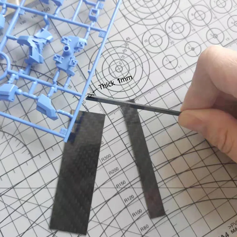 Hobby model tools Carbon fiber polishing board Ultra-thin Lightweight sanding rod