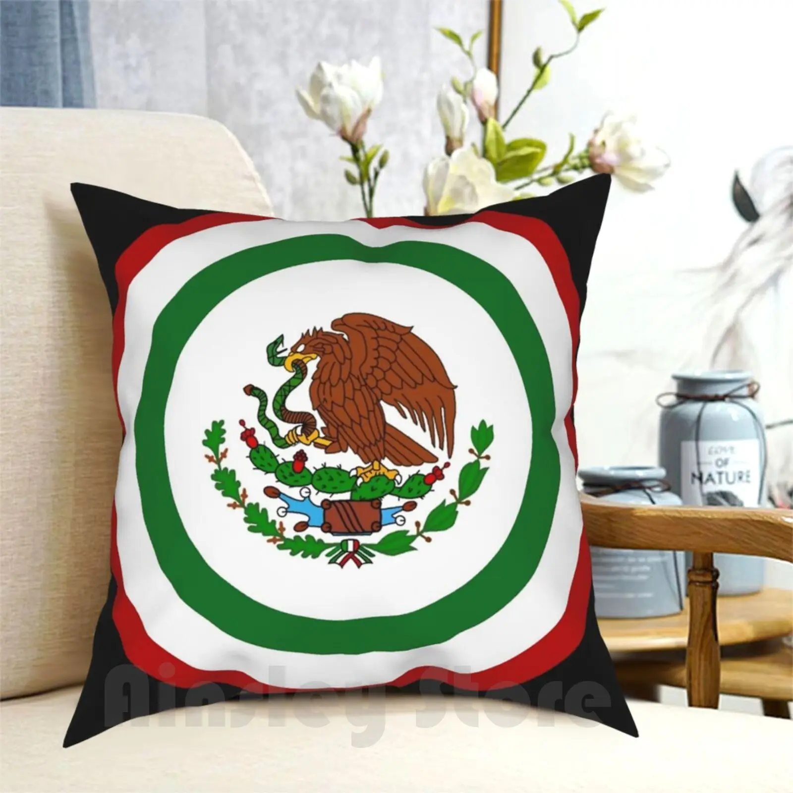 Mexican Flag-Captain Mexico Pillow Case Printed Home Soft DIY Pillow cover Superhero Comic Books Movie Captain Mexico