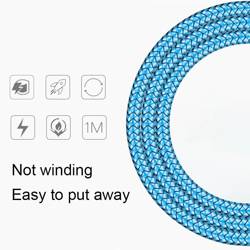 USB Type C Charger Cable 1/2/3M Meter Length for OPPO Xiaomi Mi A3 9t pro Redmi K20 Note 8 Google Pixel 3 3A XLFast Charg