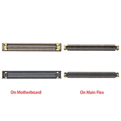 10PCS LCD Display FPC Connector For Samsung A32 4G A325 A325F A325M 5G A326 A326F A326B BR DS Screen Flex Plug Port 78PIN 40PIN