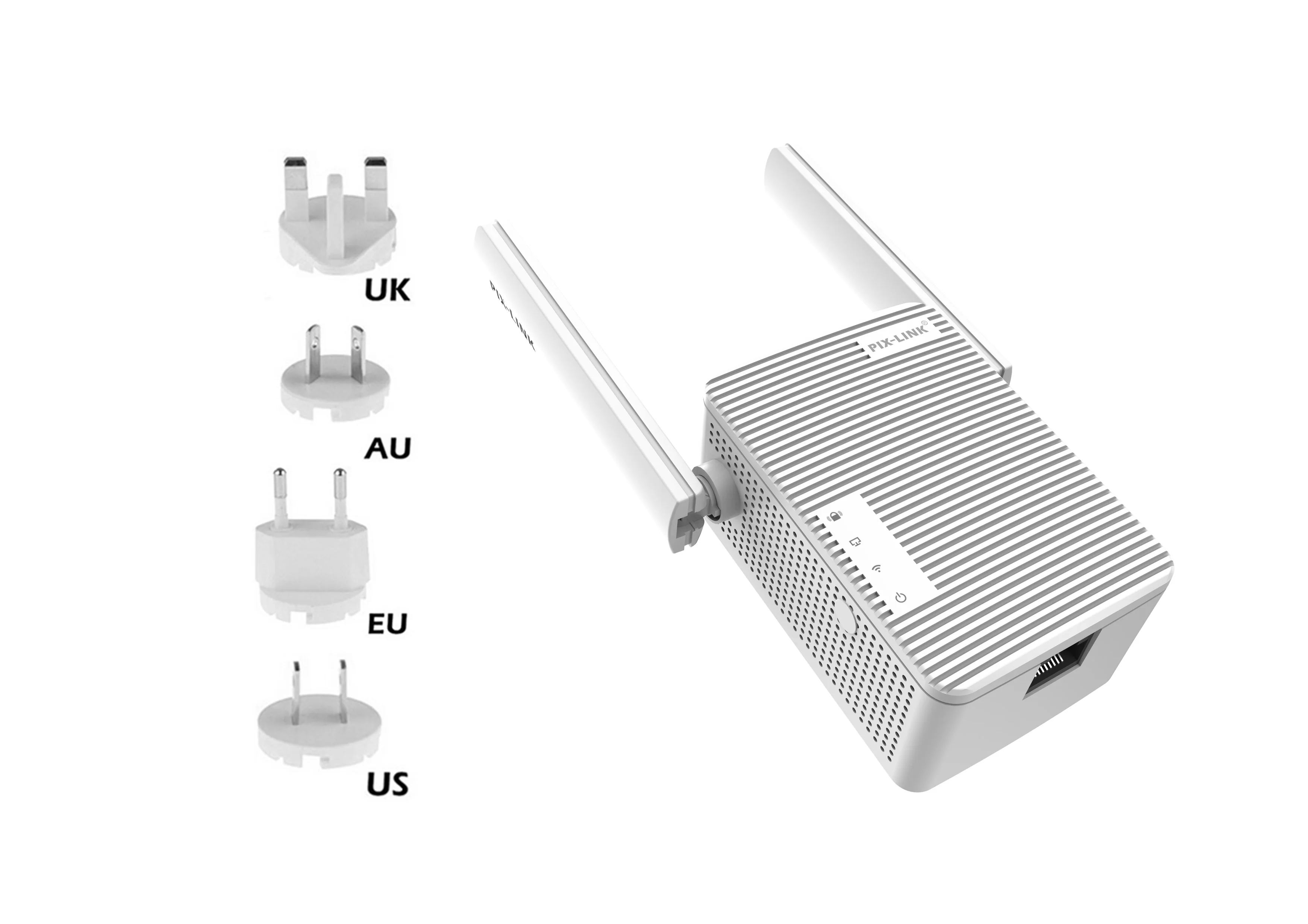 PIX LINK LV-WR13B 300Mbps Wireless-N Repeater/Router/AP wifi booster extender