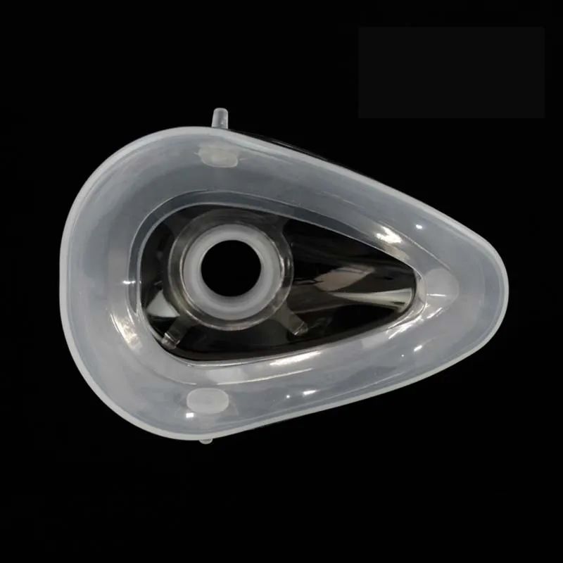 قناع التخدير الطبي القابل للتصرف قناع السيليكا للبالغين قناع الأكسجين الطبي قناع التخدير لحديثي الولادة