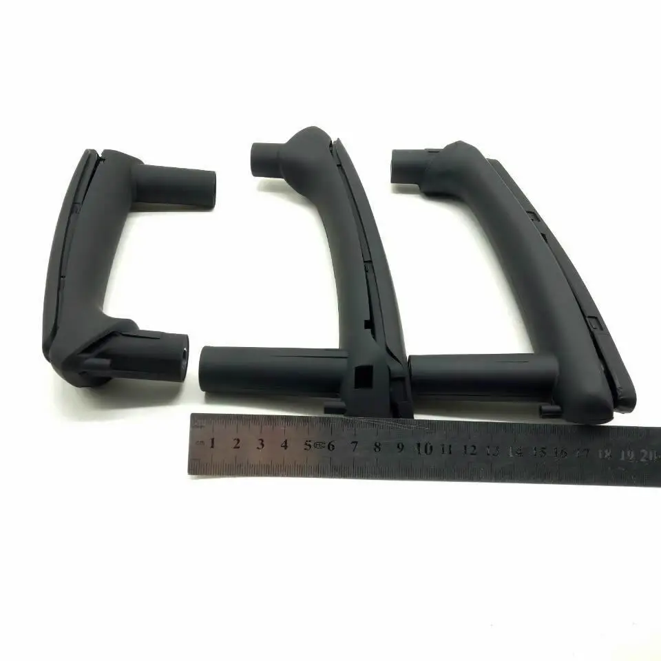 6pcs/set Black Interior Door Handle With Trim For 1998-2005 Volkswagen Passat B5 inner armrest