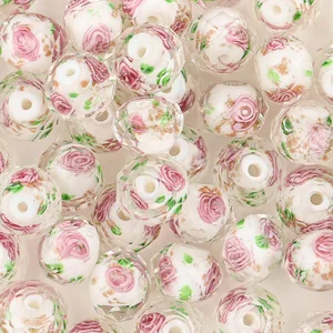 10 Pcs Baru Eropa Colorful Lampwork Manik-manik Kaca Murano Plastik Aolly Pesona untuk Gadis DIY Gelang Gelang Wanita Perhiasan Dropship 8 manik-manik eropa penjualan terbaik - №