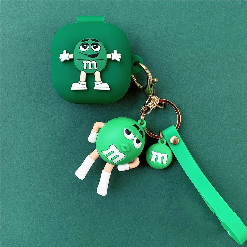 Cute Silicone Cover for Samsung Galaxy Buds Live 2020 Case Bluetooth Earphone Case Wireless Headphone Protective Case Box Bag