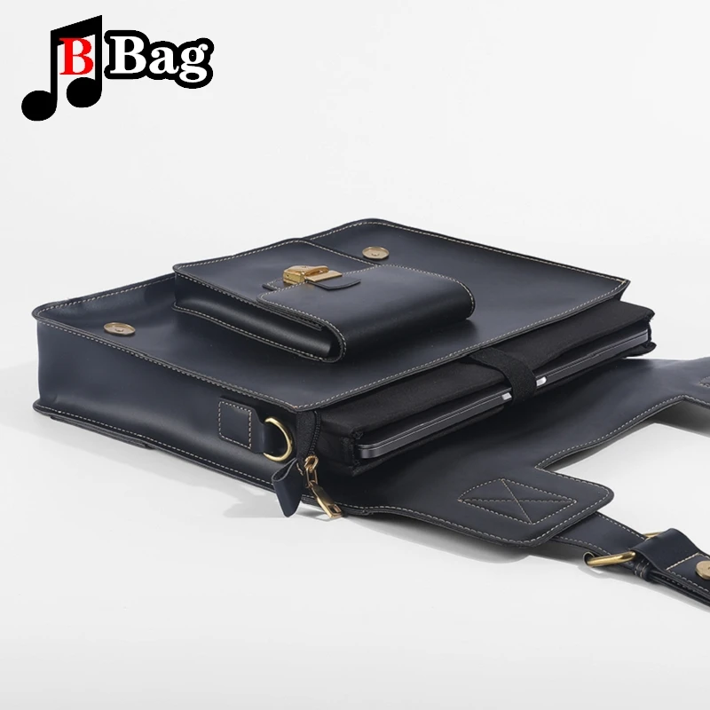 Imagem -04 - Mochila de Couro Vintage para Mulheres Pasta de Grande Capacidade Bolsa de Ombro Dura Bolsa Mensageiro Uniforme jk Marca de Luxo Feminina