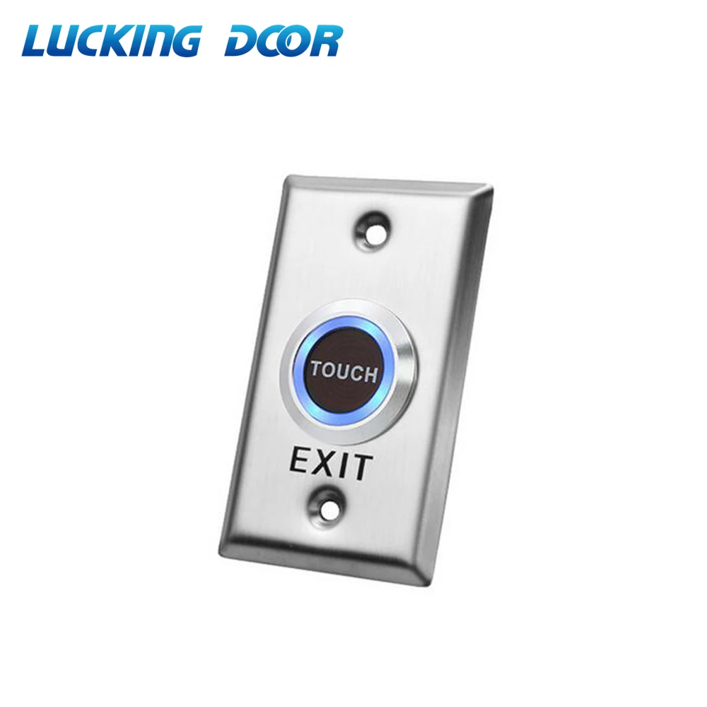 

Stainless Steel Door Bell Switch Touch Panel For Access Control Electric Lock Door Exit Push release Button