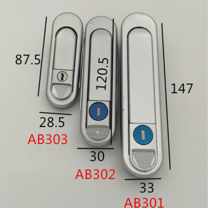 AB303-1 Metal Cabinet Electric panel door lock,lever latches, electrical tool cabinet door vending machine lock