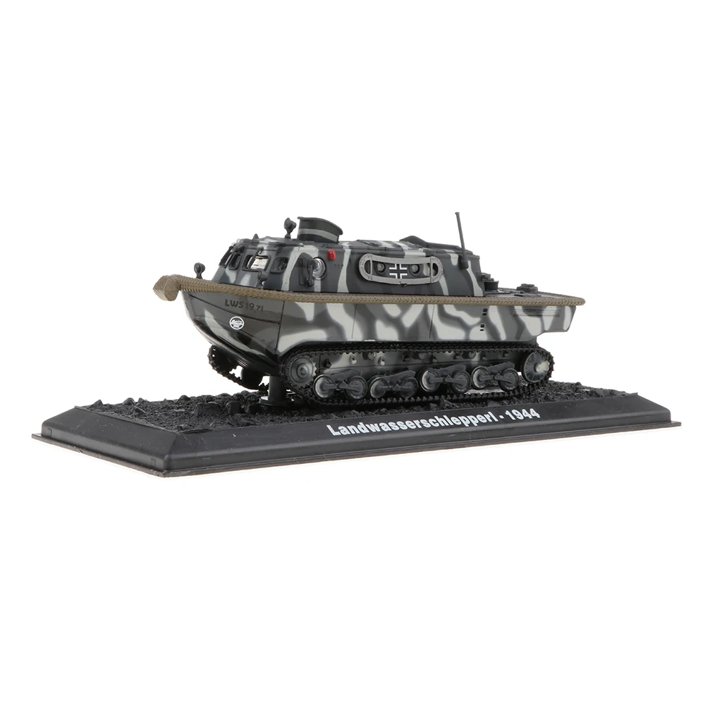 1/72 Scale Alloy German Landwasserschlepper I WWII Tank Model Toy Gift