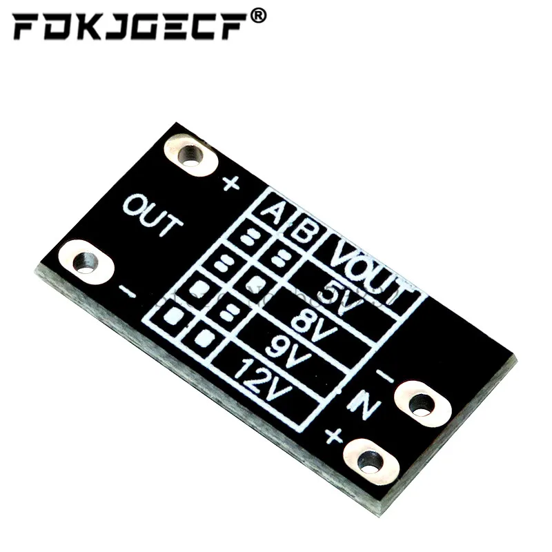 1.5A Multi-function Mini Boost Module Step Up Board 5V 8V 9V 12V LED Indicator Diy Voltage Module 3.7V lithium battery boost