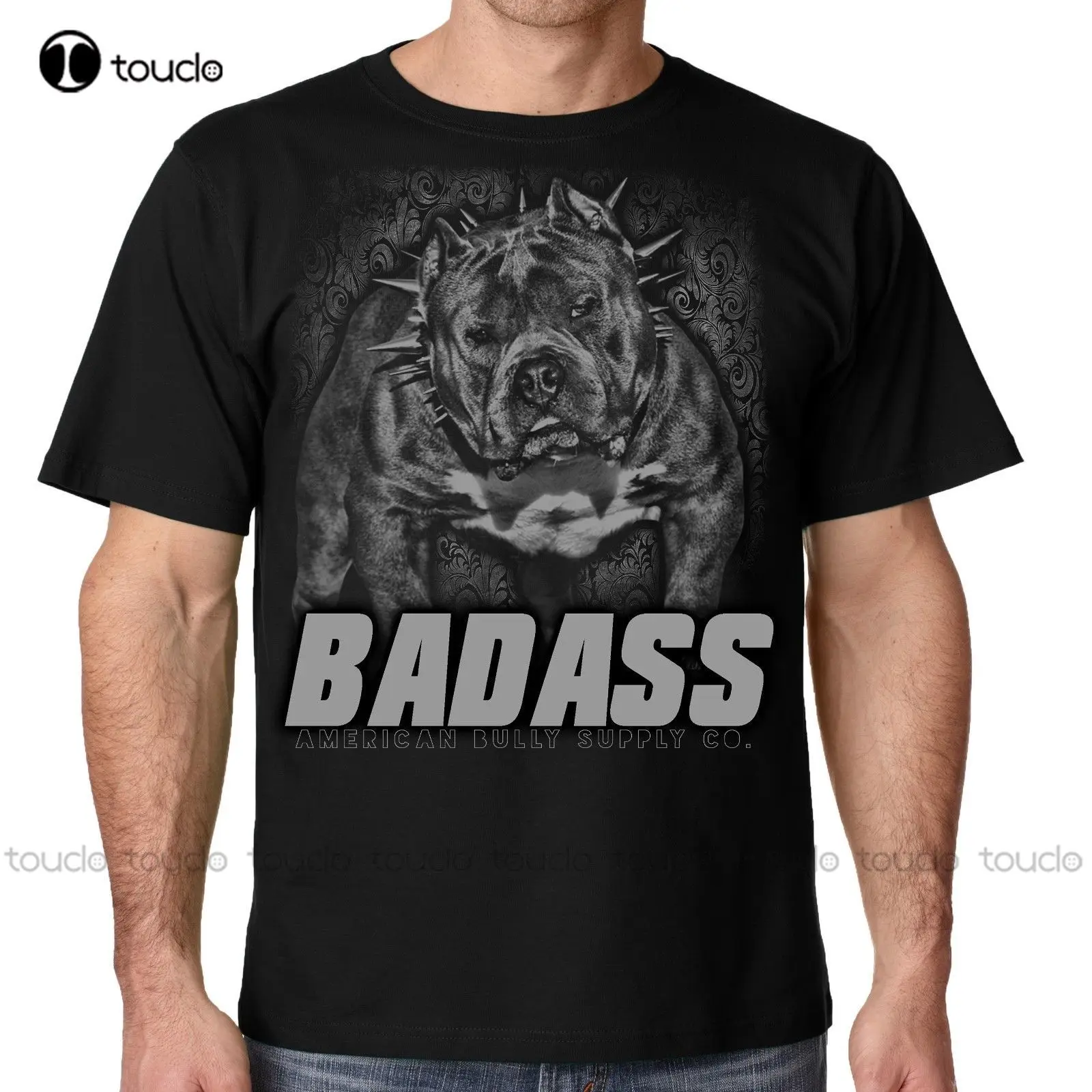 New Fashion Design Men Brand In Fashion Cotton Teeshirt Bad American Bully Supply Pit Bull Clothing Custom Tee Shirts Xs-5Xl