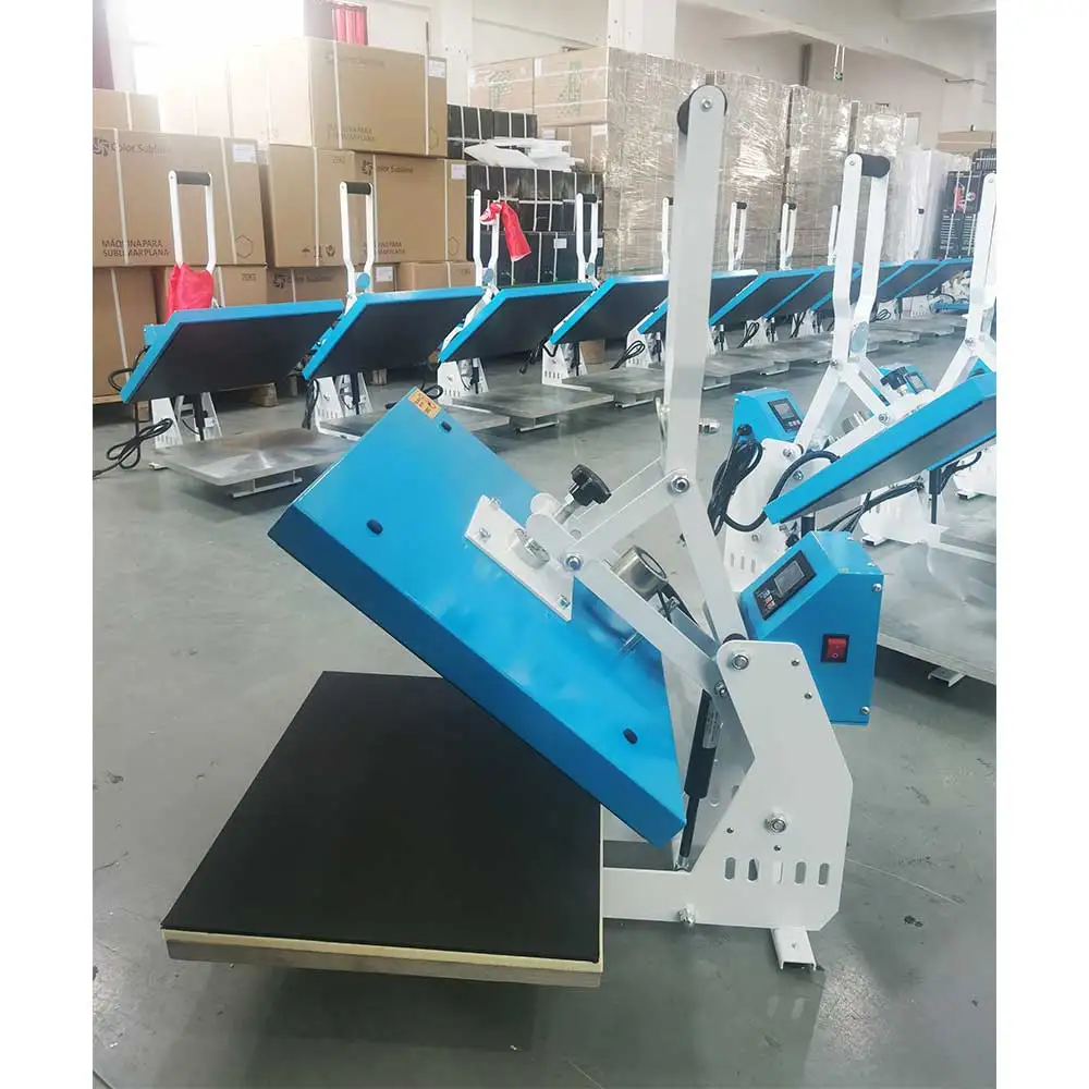 Qomolangma 20inx16in Clamshell Auto Open Heat Press Machine Transfer Printer for Pillow Case T-shirt Printing